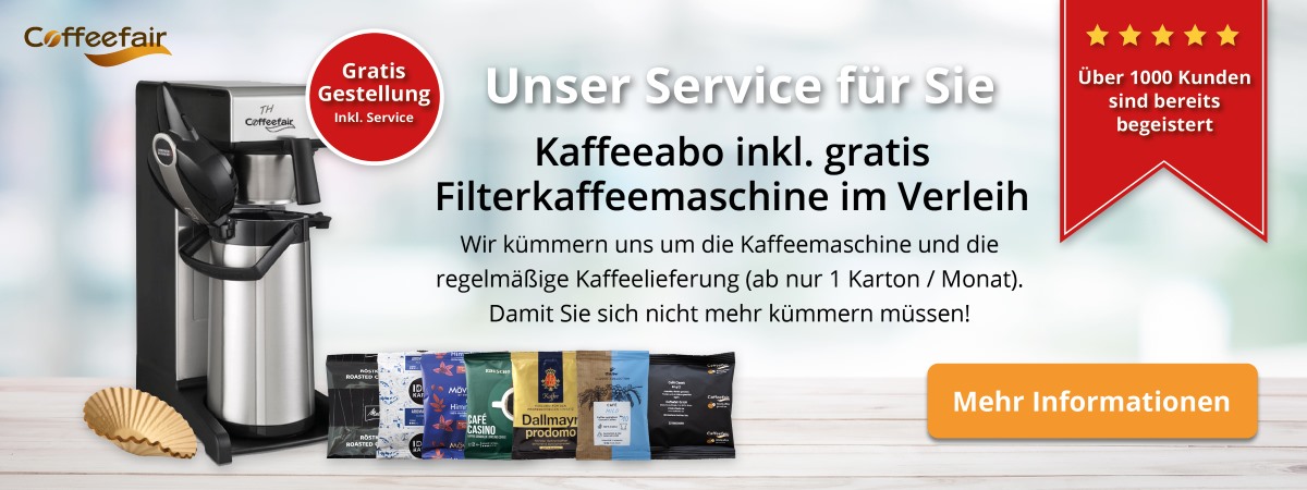 Angebot Kaffeeabo Filterkaffeemaschine