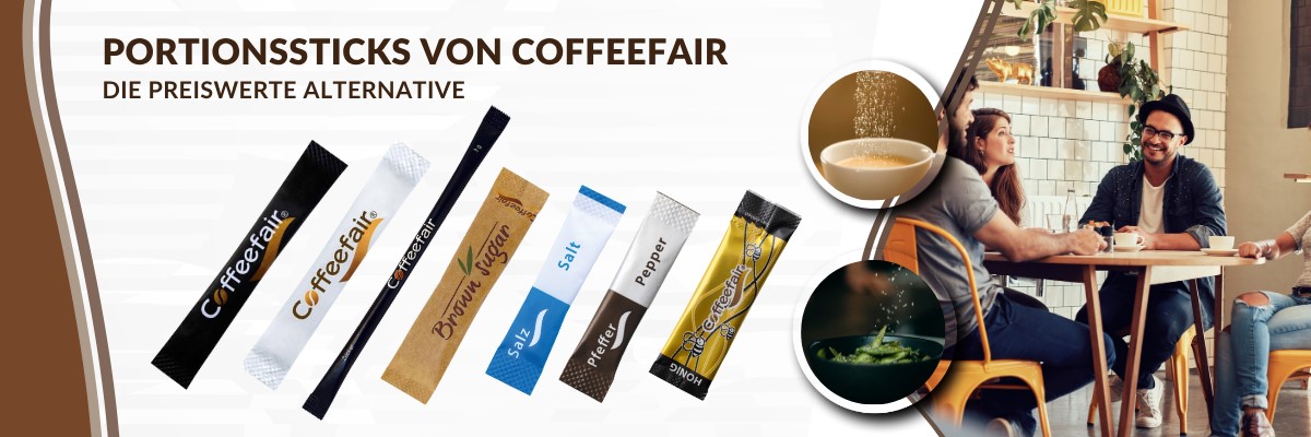 Portionssticks von Coffeefair