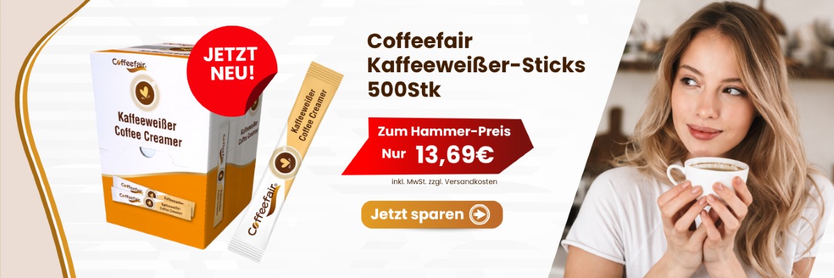 Coffeefair Kaffeeweißersticks Angebot
