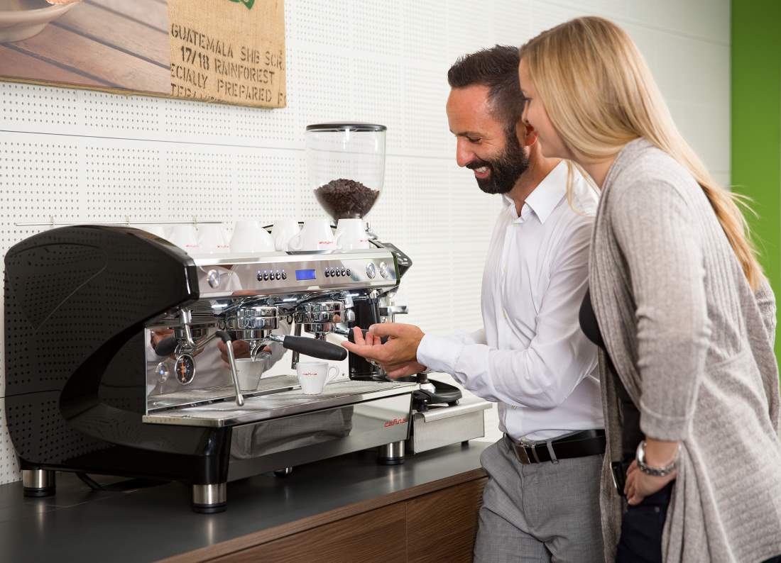 Melitta Siebträger Gastro Kaffeemaschine