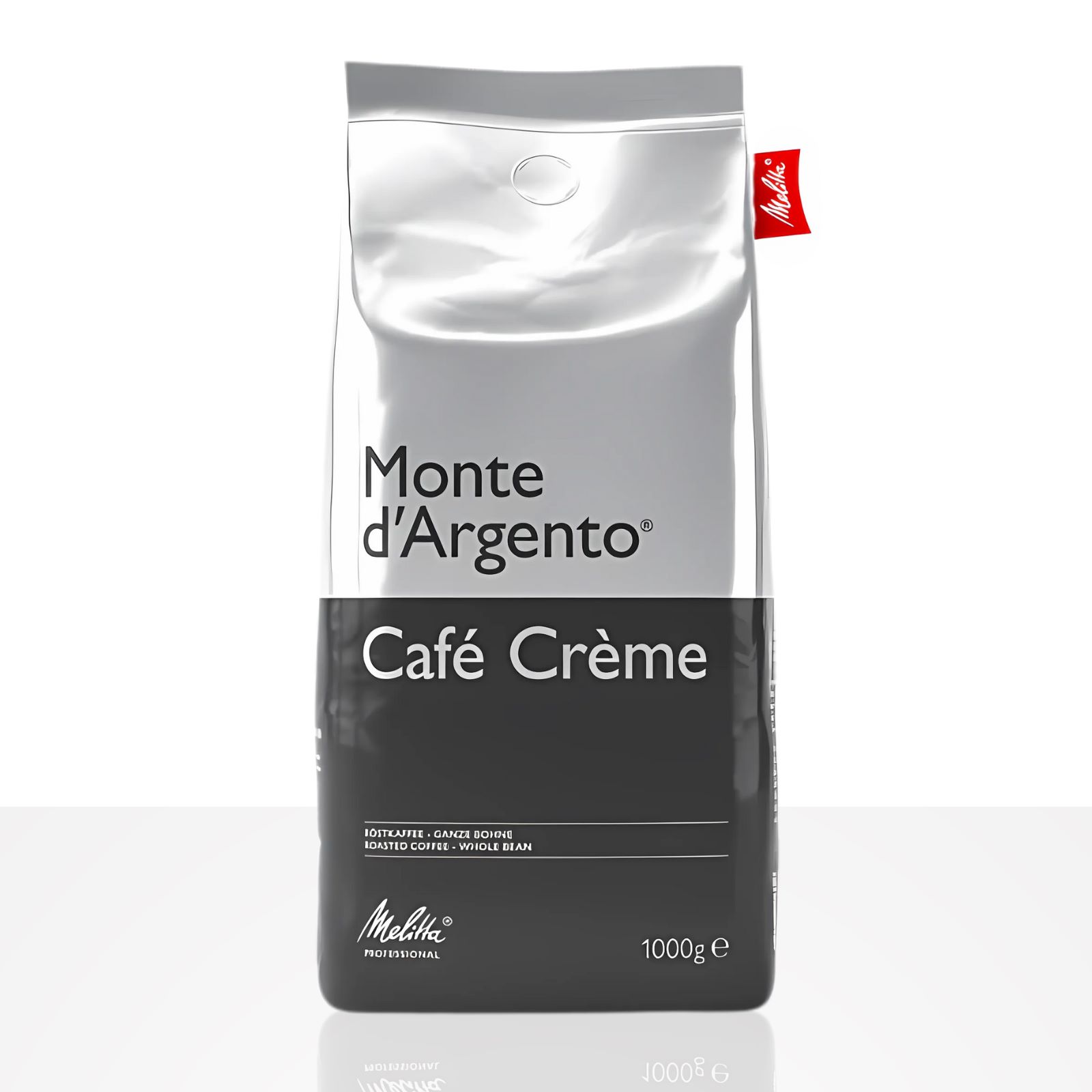 Melitta Monte D'ARGENTO Cafe Creme 1kg Kaffeebohnen