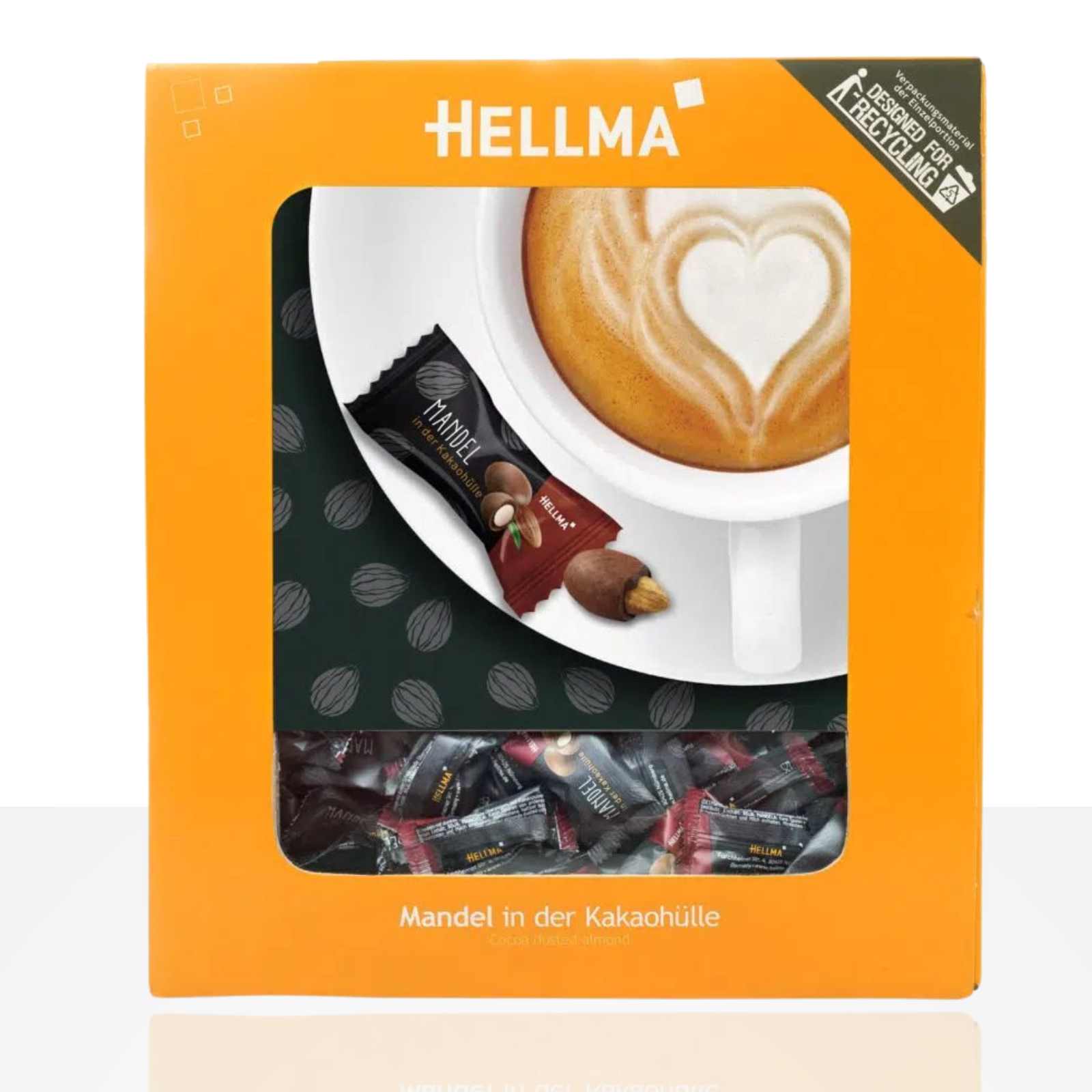 Hellma Mandel in der Kakaohülle ca. 380 Stk