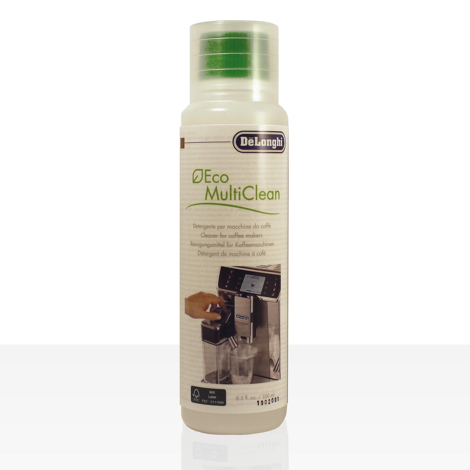 DeLonghi Eco Multi Clean 250ml, Reinigungsmittel f&uuml;r Kaffeemaschinen