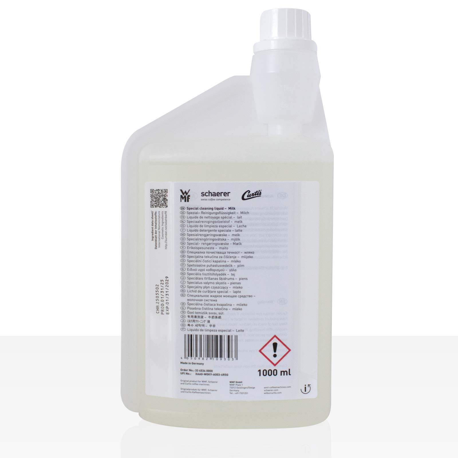 WMF Spezial Milchschaum-Reiniger für Milchschäumer 8 x 1l