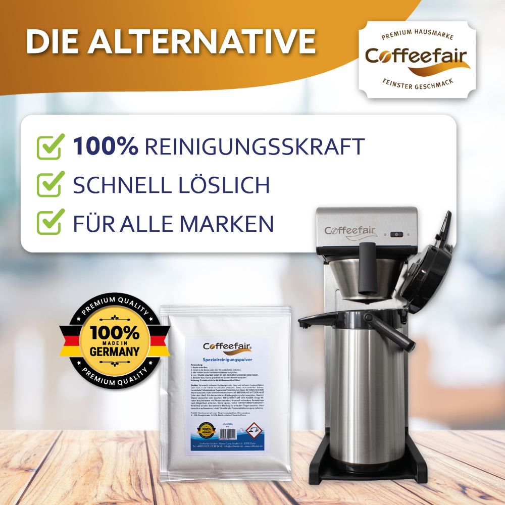 Coffeefair Cleaner Spezial-Reinigungspulver 100g Kannen-Reiniger