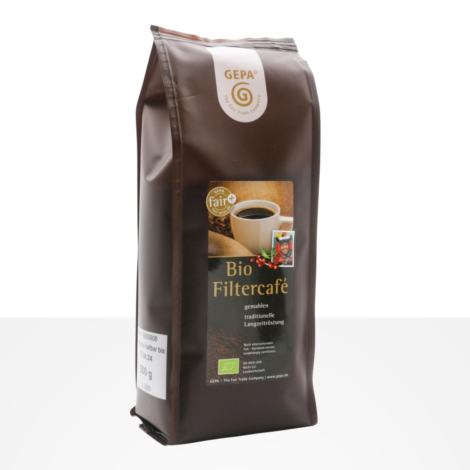Gepa Bio Filtercafé 500g Kaffee gemahlen