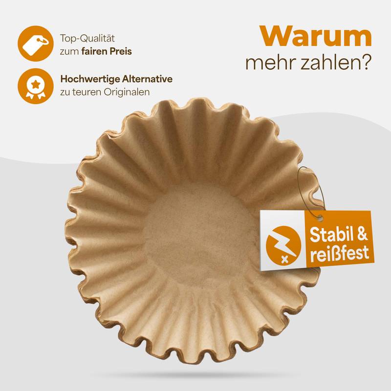 Korbfilter 1000 Stück - Für Bonamat, Bartscher & Animo Kaffeemaschinen