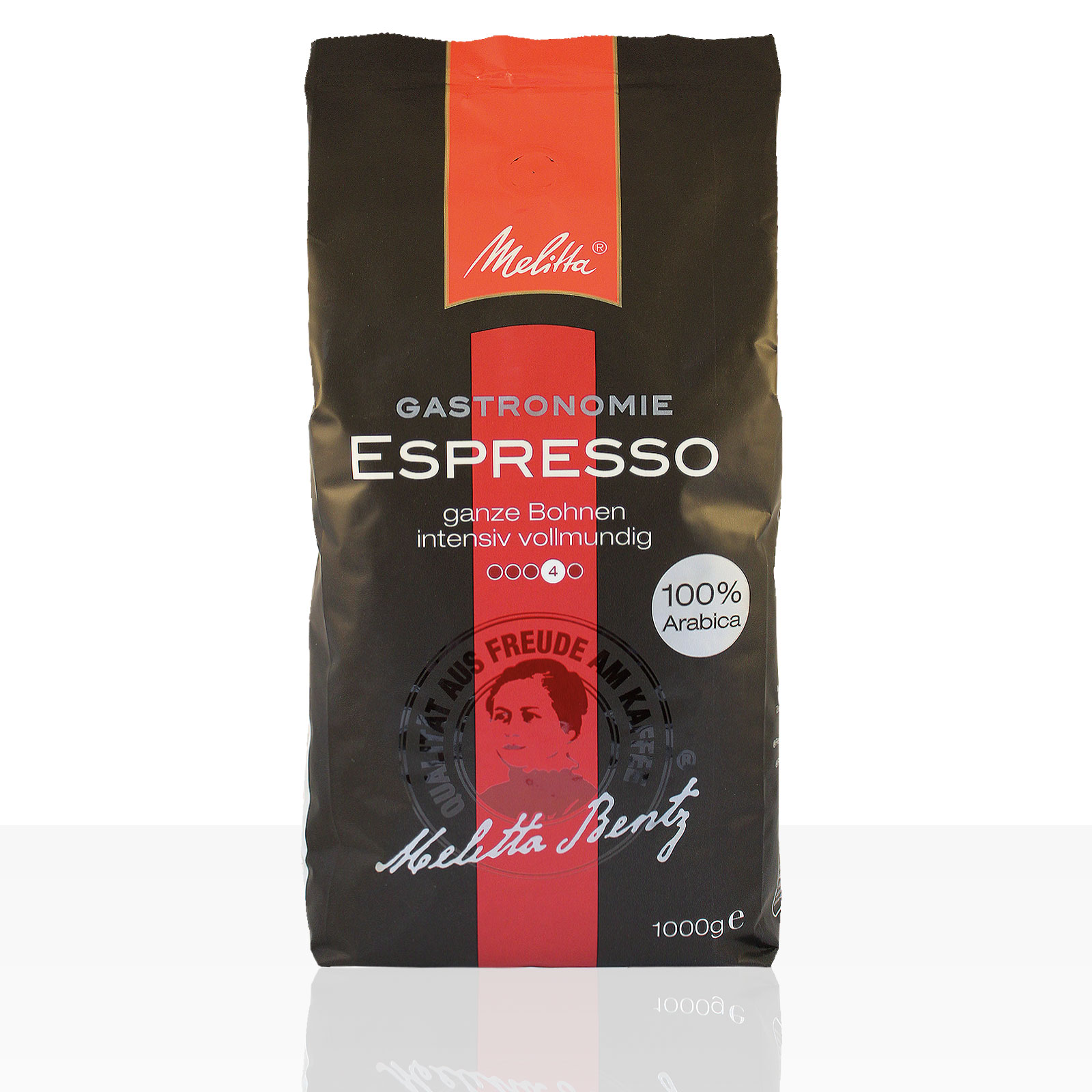 Melitta Gastronomie Espresso 100 Arabica 1kg ganze