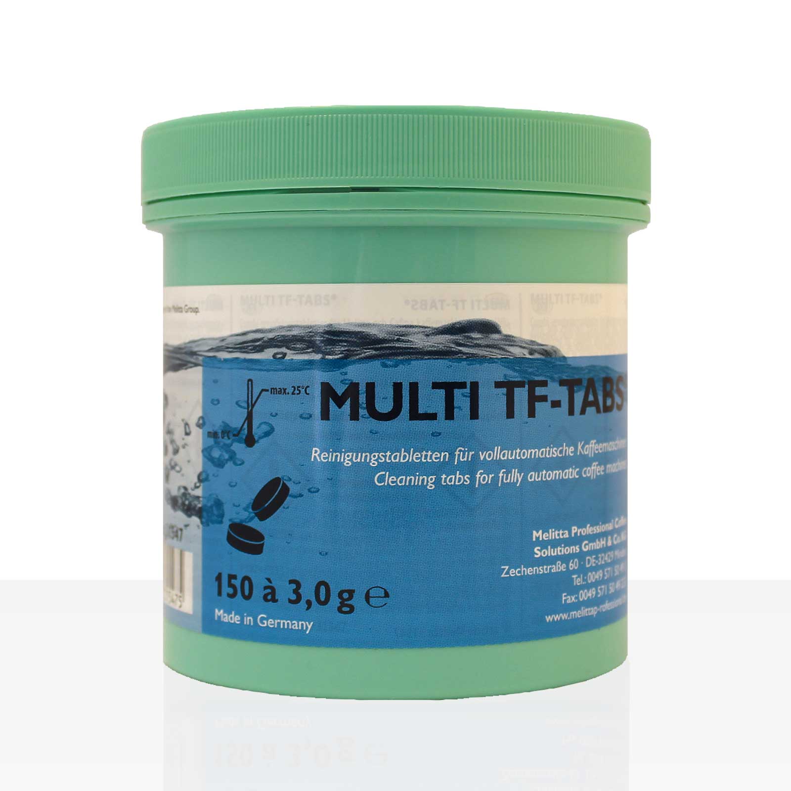 Melitta Cafina Multi TFTabs 150 x 3,0g, Reinigungstabletten CoffeeB2B