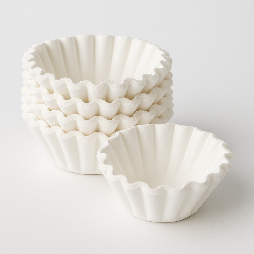 Coffeefair Korbfilter für Bonamat, Bartscher, Animo 85/245 mm, 1000 Stk weiß