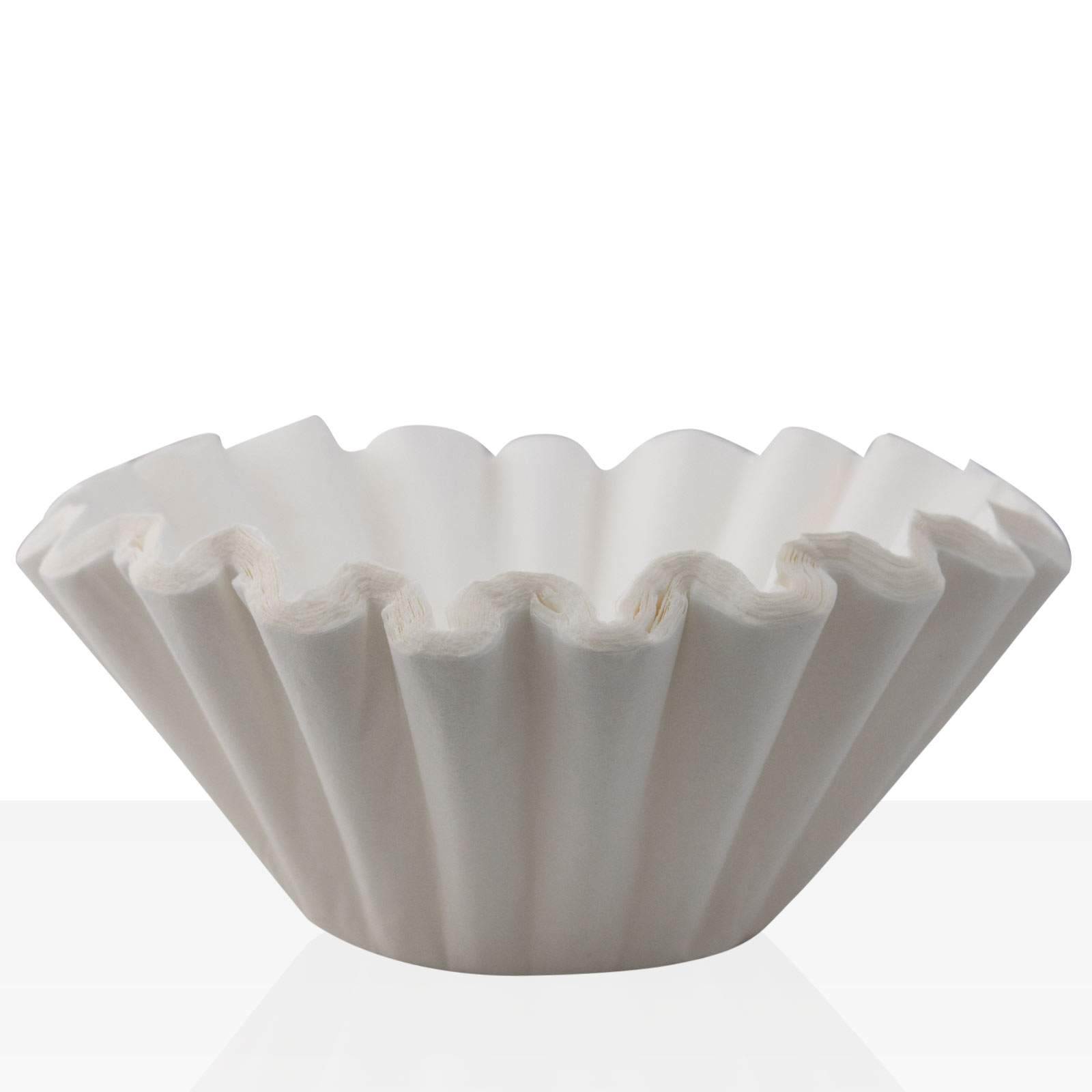 Bartscher Filtri Da Tè In Carta A Cestello: Confezione Singola, Per Infusi E Tisane, Filtro Usa E Getta (Modello Korbfilterpapier)