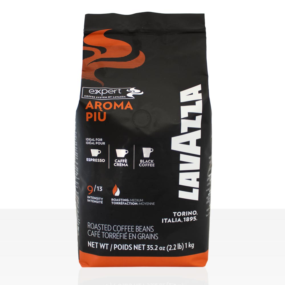 Lavazza Expert Plus Aroma Piu Espresso - 1kg ganze Kaffee-Bohne