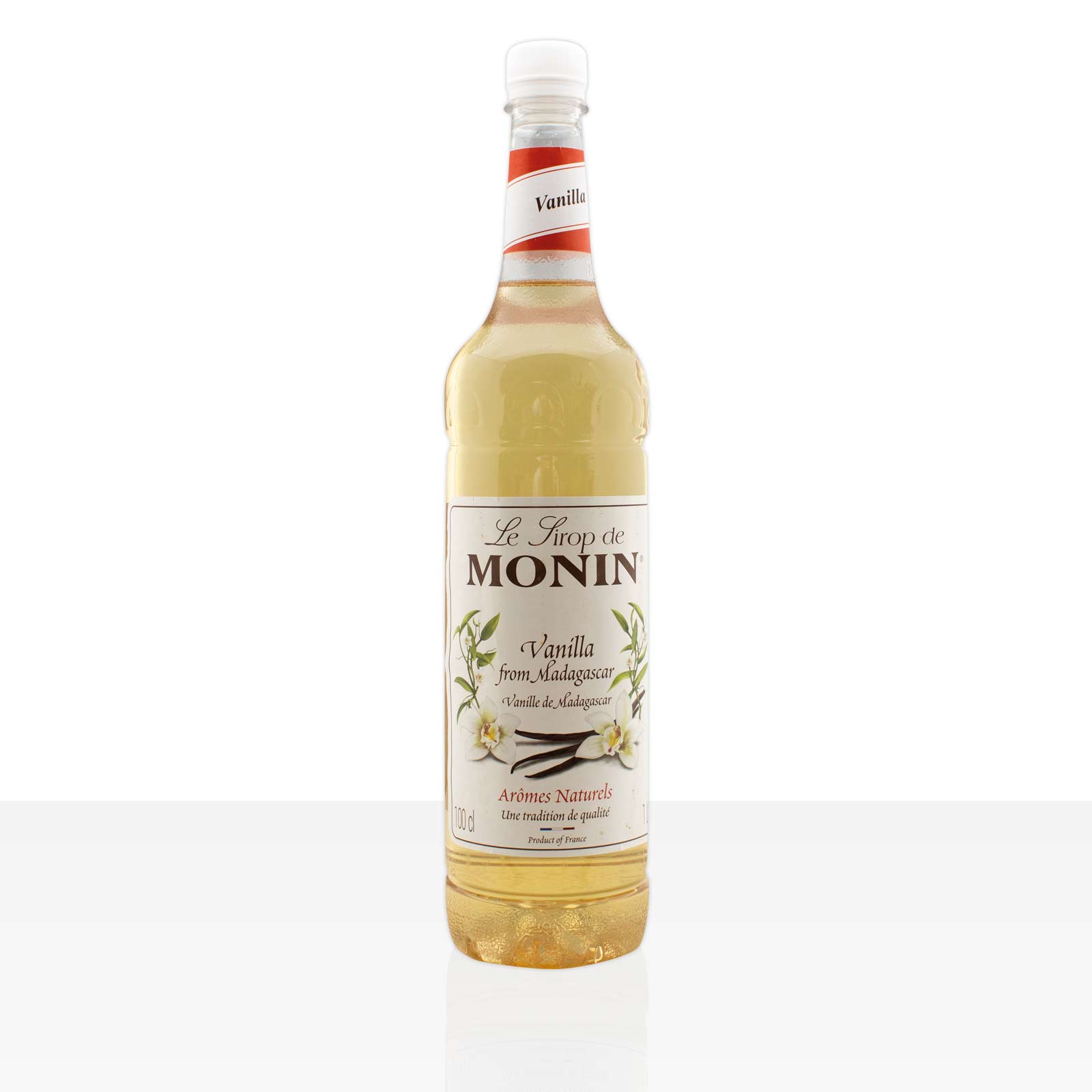 Monin Sirup Vanille aus Madagaskar 1l PET Flasche