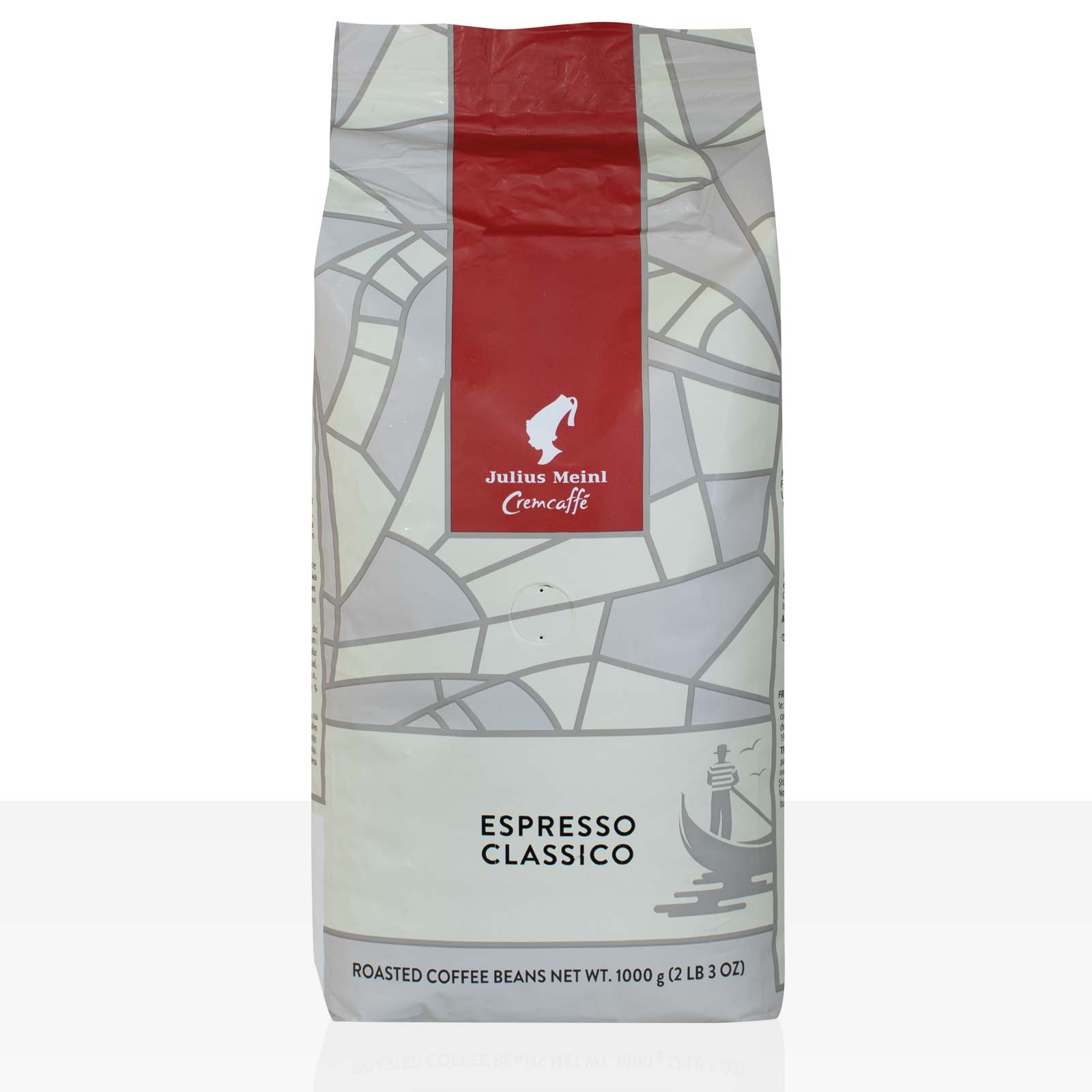 Julius Meinl Crema Espresso Classico 6 x 1kg ganze Kaffee-Bohnen
