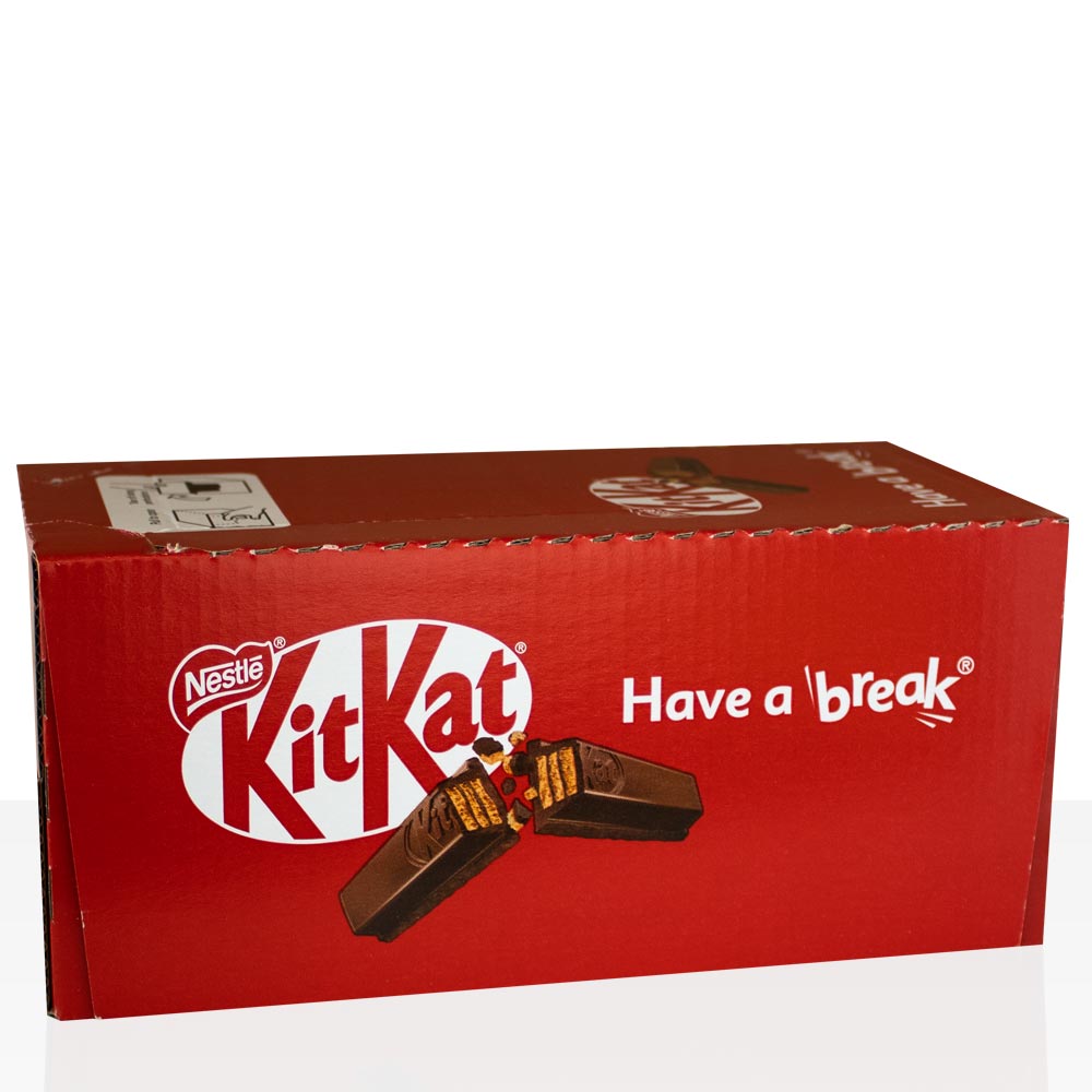 KitKat Classic Riegel 24 x 41,5g Knuspriger Waffelriegel mit Milchschokolade