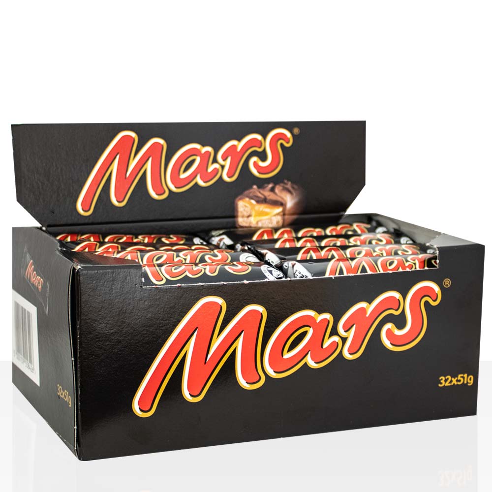 Mars Classic Single Riegel 32 x 51g Schokoriegel im Vorratspack