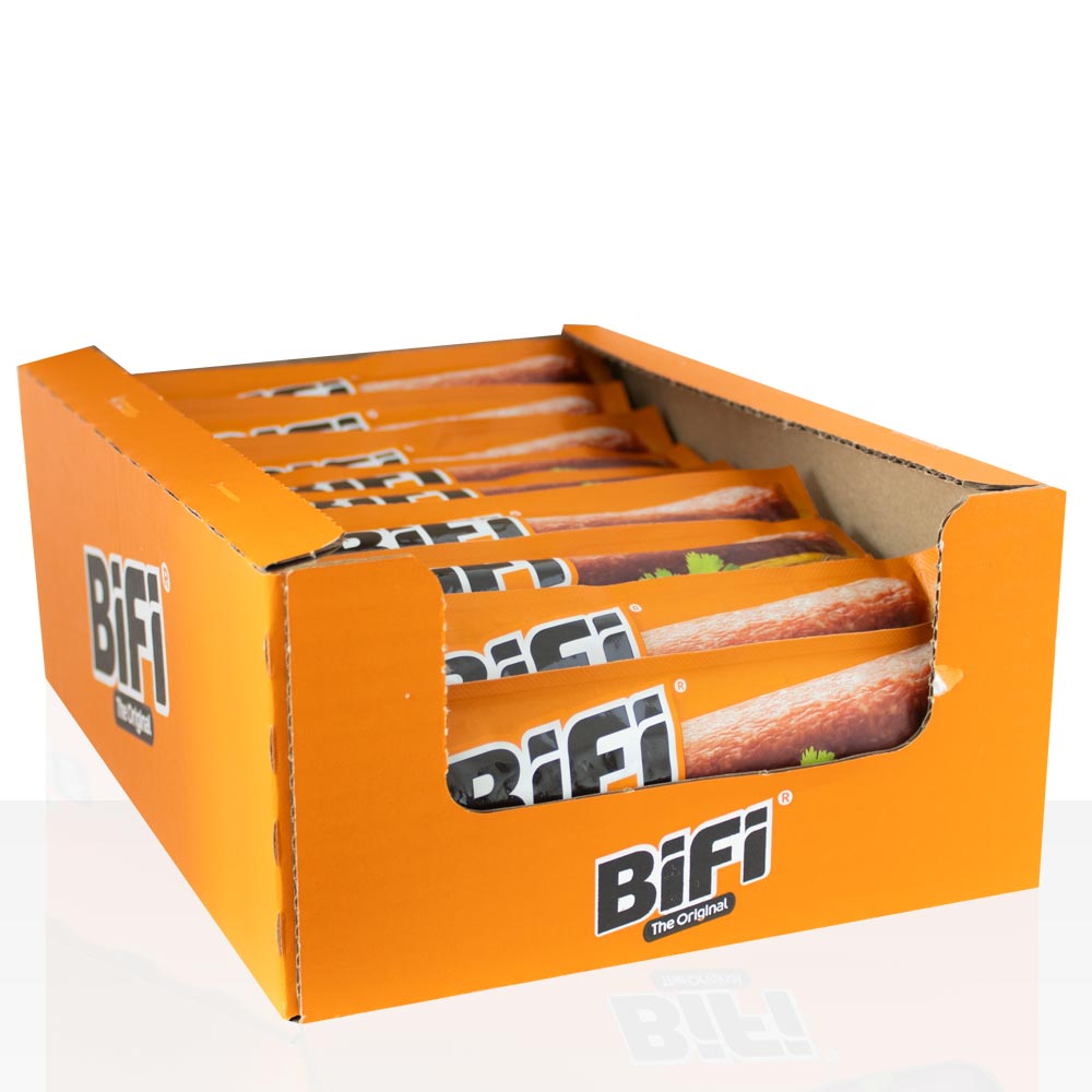 BiFi Original Minisalami 40 x 20g herzhafter Snack im Vorratspack, Salami Sticks
