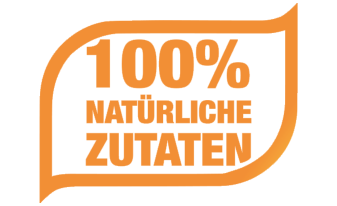 100% natürliche Zutaten