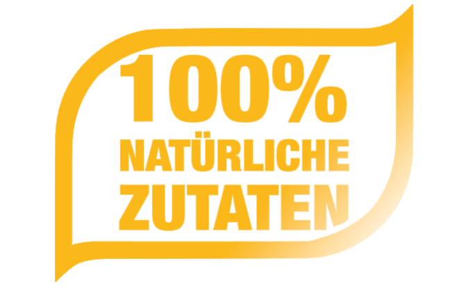 100% natürliche Zutaten