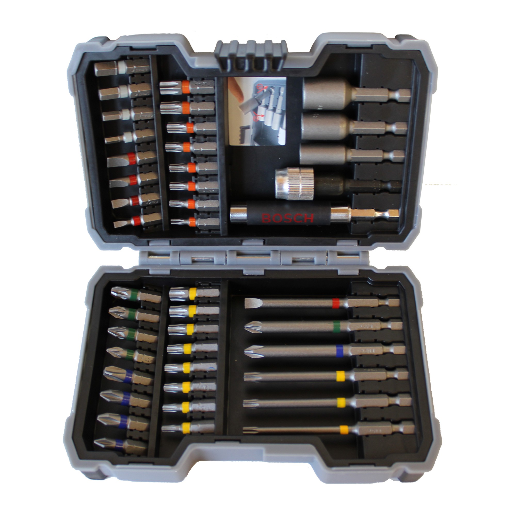 Bosch Bitsortiment 43 tlg. inkl. SW 6,8,10 Neu OVP Bitsatz, Bitset eBay
