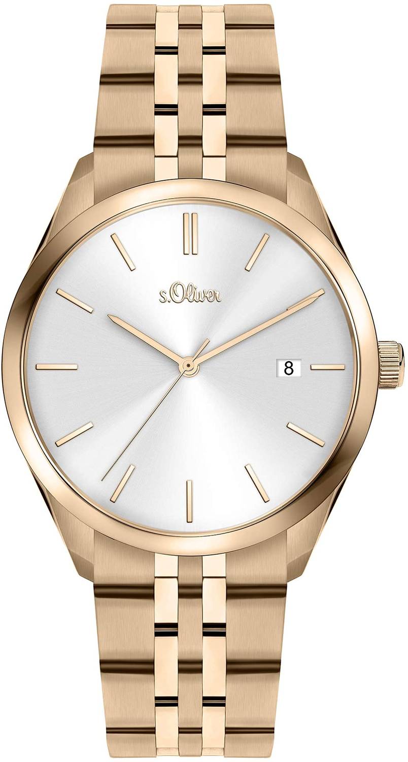 Armbanduhr Spangenuhr S Oliver SO-3944-MQ Damen Armbanduhren
