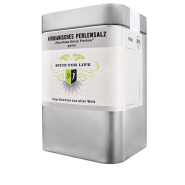 Afrikanisches Perlensalz grob aus Namibia - 120 g – Bild 1