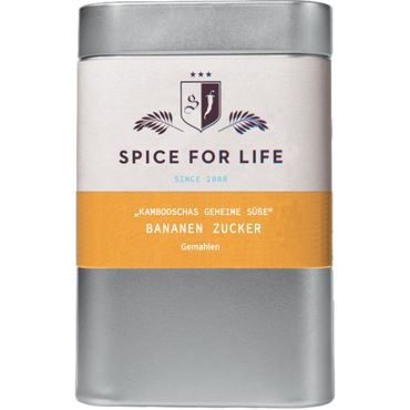 Bananen-Zucker - Bananenbl&uuml;tenzucker- 70 g -  Dose  – Bild 1