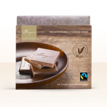 Berger Bio Reisdrink Schokolade mit 37 % Kakaoanteil - vegan, 70 g – Bild 1