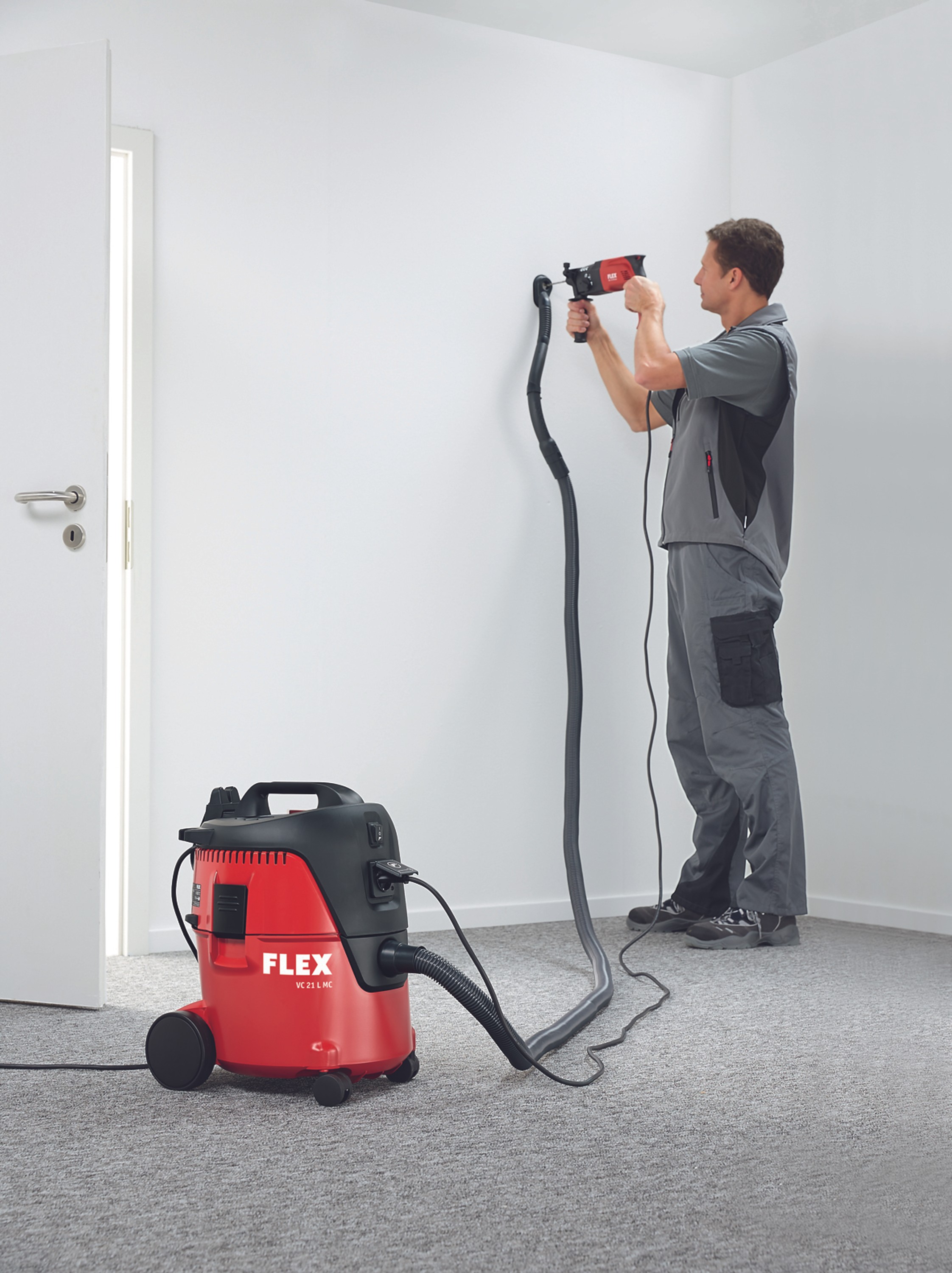 MisterVac Cartuccia Filtro Di Ricambio Per Aspirapolvere FLEX VC 21 L MC - Filtro Alta Prestazione