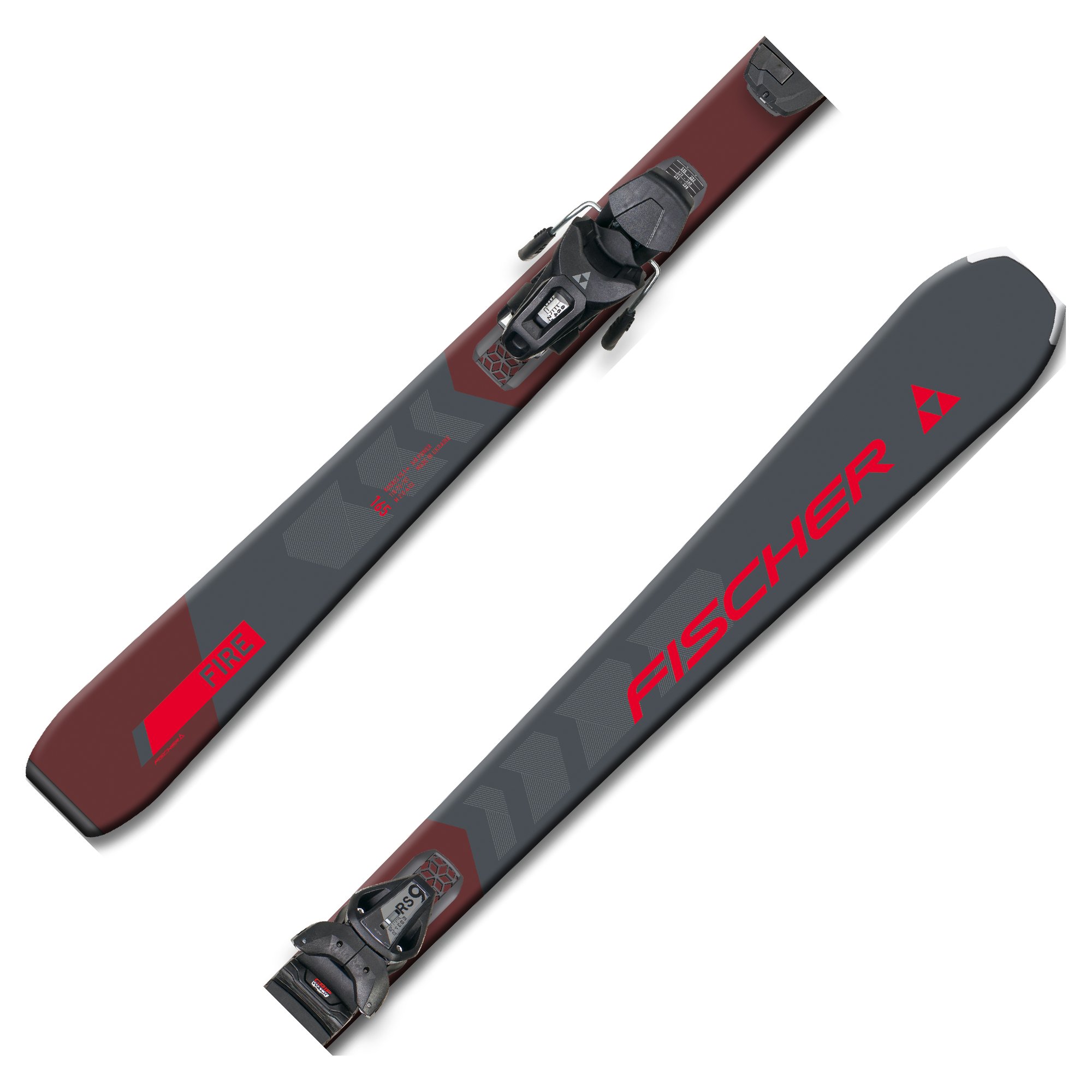 FISCHER RC fire　155㎝ RS９ 117/73/99　r14.5 Fischer RC Fire Skis w/RS 9 GW SLR Bindings 2025 – Alpine East