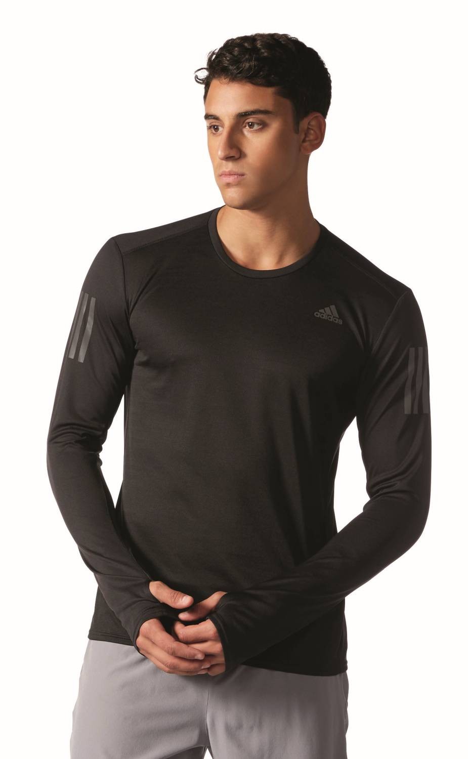 Details zu adidas Performance Herren langarm Laufshirt RESPONSE LONG SLEEVE TEE M schwarz Details zu adidas Performance Herren langarm Laufshirt RESPONSE LONG SLEEVE TEE M schwarz