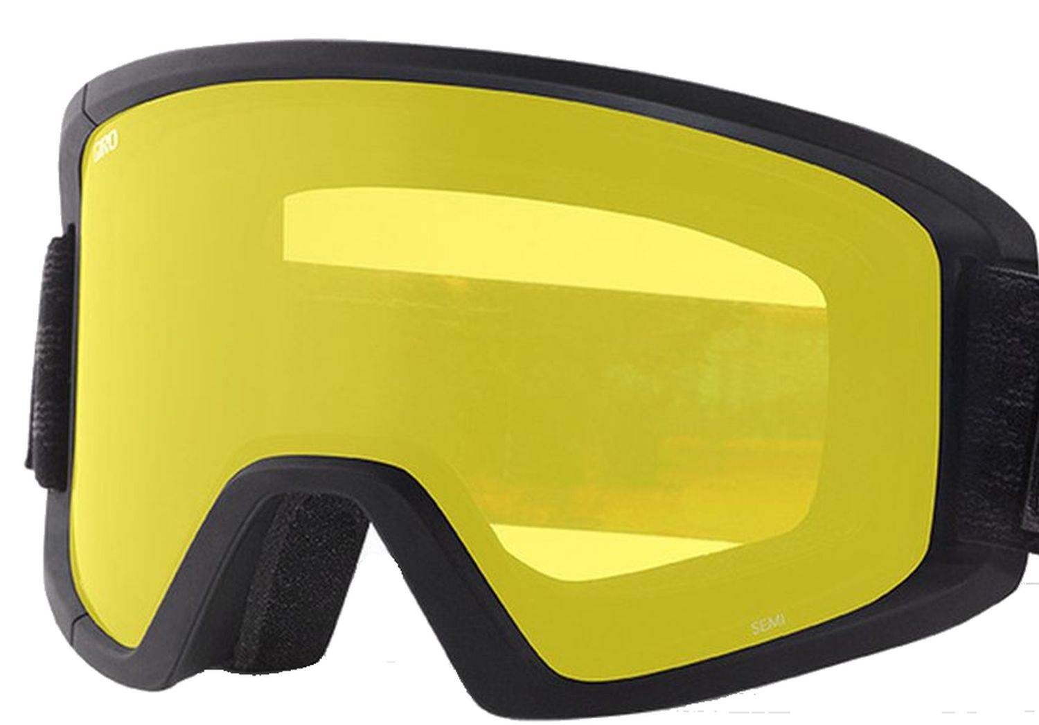 Giro Men's Ski Snowboard Goggles Semi with Replacement Glass Hilight