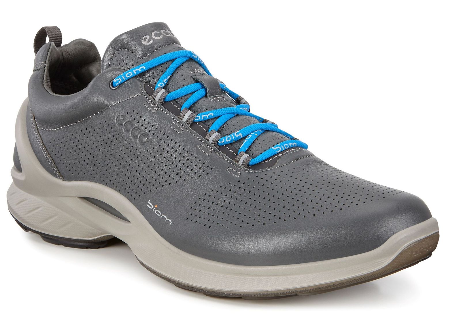 Ecco Herren Freizeitschuhe Sportschuhe BIOM FJUEL grau blau ECCO INTRINSIC 2 Sportlicher Herren Sneaker Gr. 46 blau