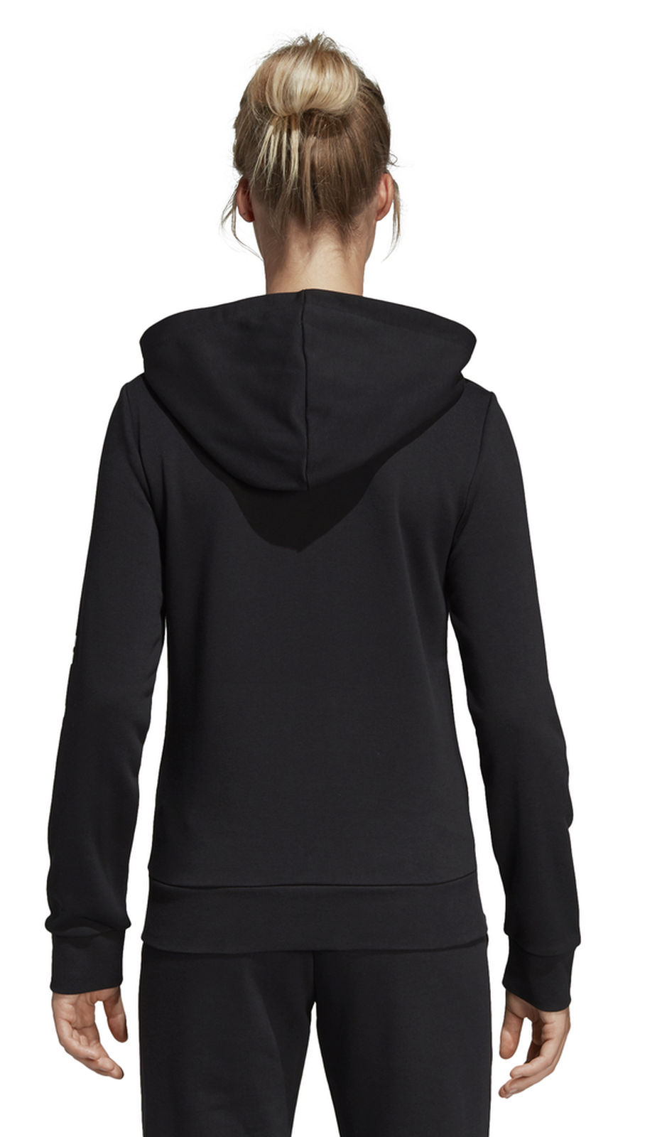 women's adidas essential linear full zip hoodie