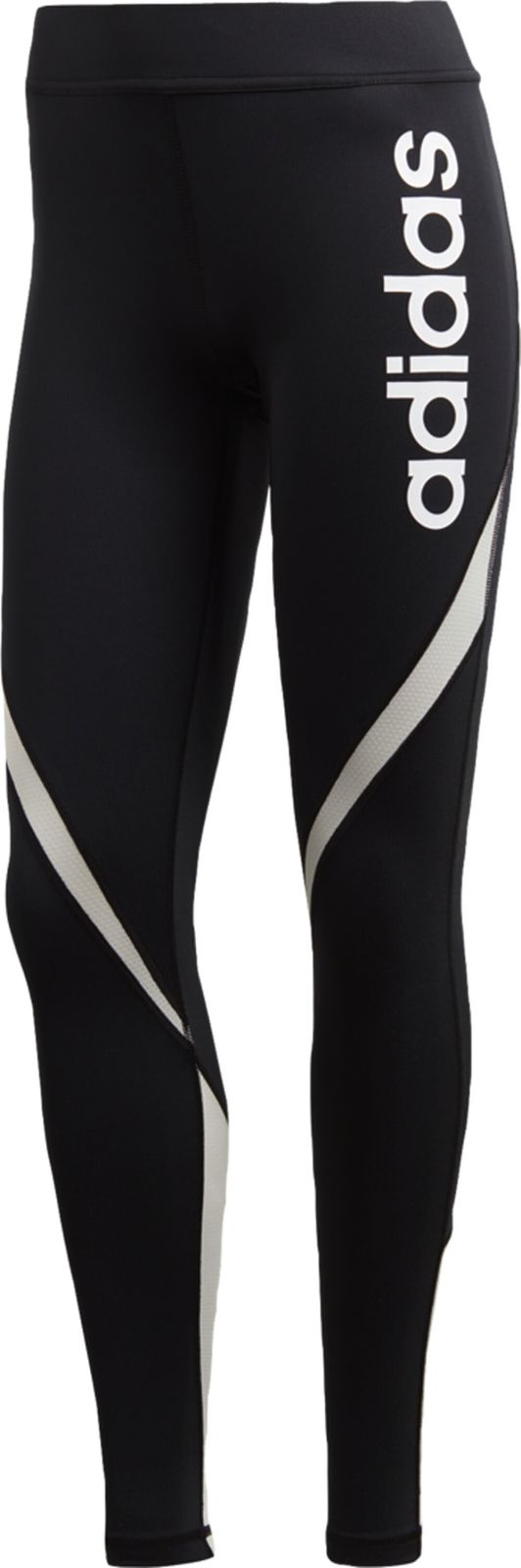 adidas Damen Perfomance Fitnesshose Trainingshose Tight Linear schwarz adidas Damen Perfomance Fitnesshose Trainingshose Tight Linear schwarz