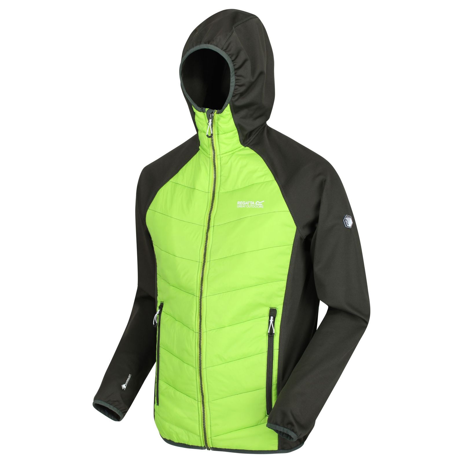 Regatta señores Montaña Sport Thermo stretchjacke Hybrid chaqueta calle IV Hybrid verde