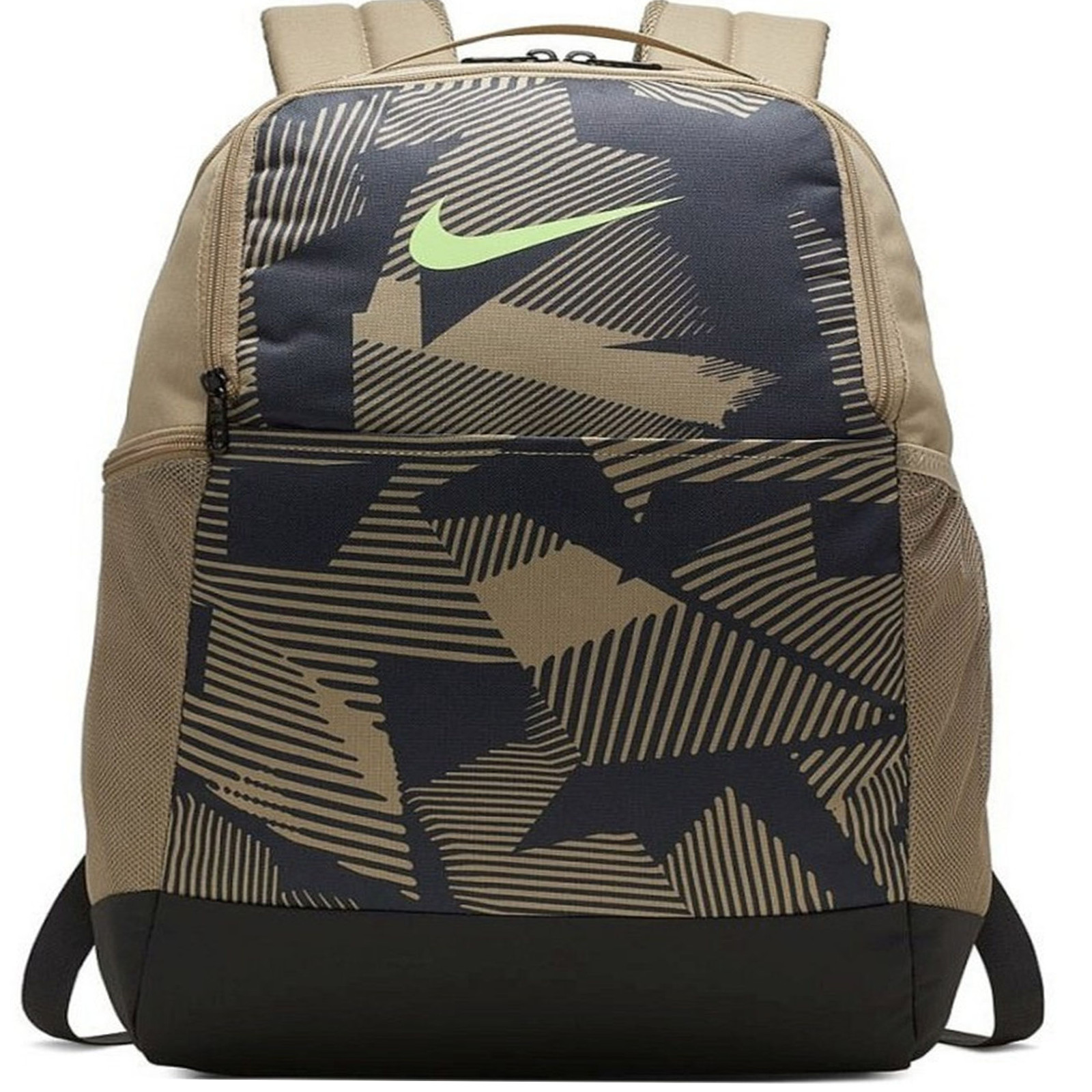 Nike Backpack Rucksack BRASILIA XL Trainingsrucksack Laptopfach AOP Grün eBay