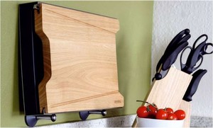 Wandhalterung für Schneidbox und Schneidebretter Schneidebretter