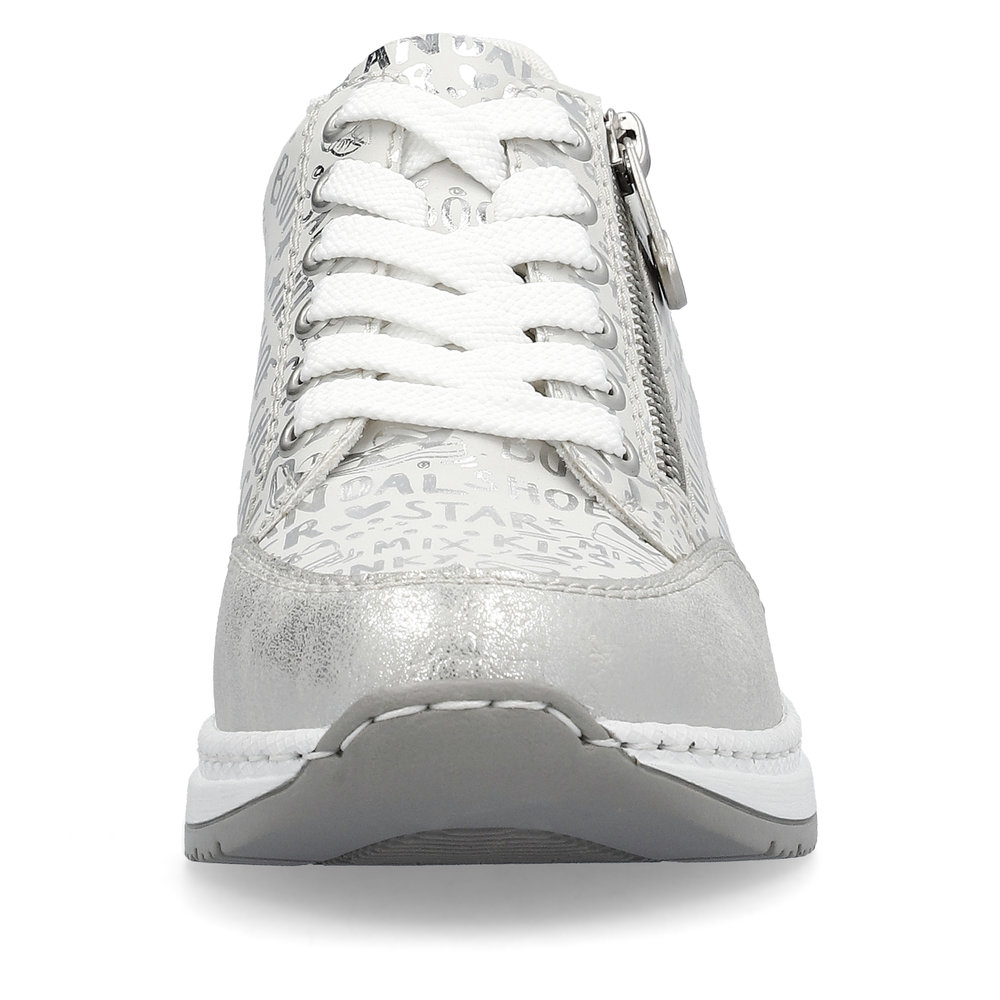 Rieker Damen Sneaker beige kombi Schuhperlativ