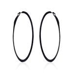 huggies 18 kt WG, black rhodium plated