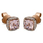 earrings 18 kt RG