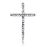 pendant 18 kt WG cross