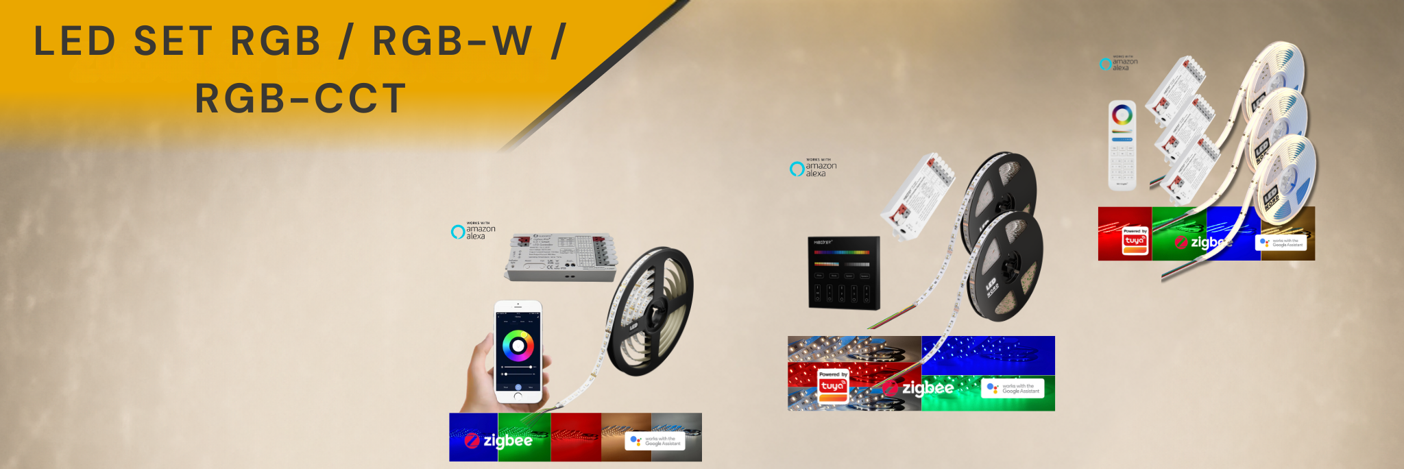 LED SET RGB / RGB-W / RGB-CCT