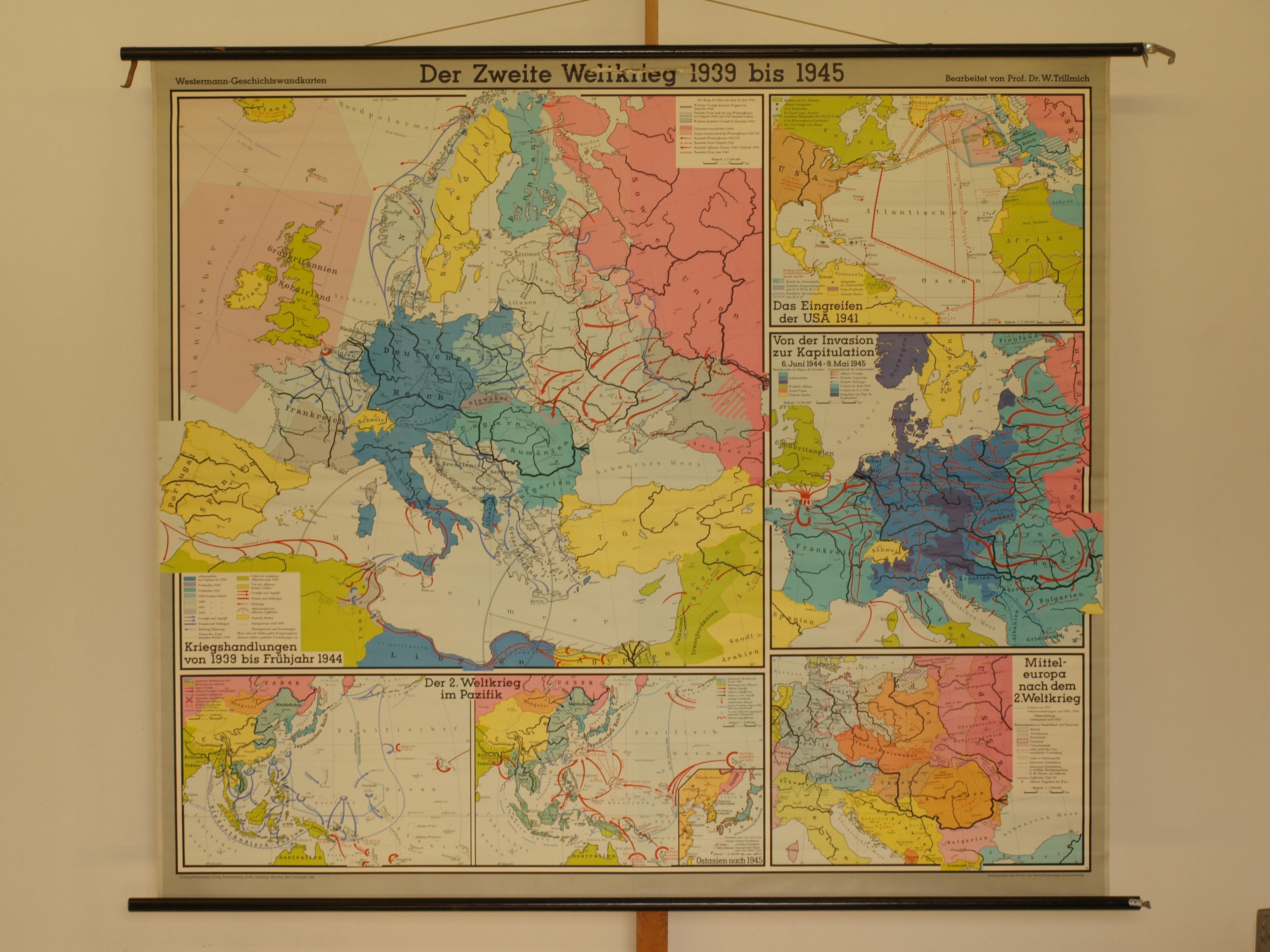 Das Deutsche Reich Und Der Zweite Weltkrieg Behest Der zweite Weltkrieg 2WK WWII WW2 Europa Ausbruch Feldzüge