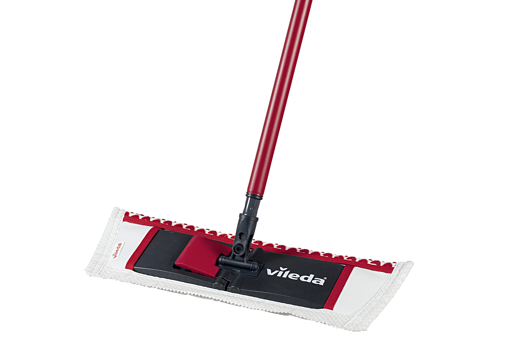 Vileda 1473 WischMat Extra - Flachwischer mit Teleskopstiel - 3-D Flock ...