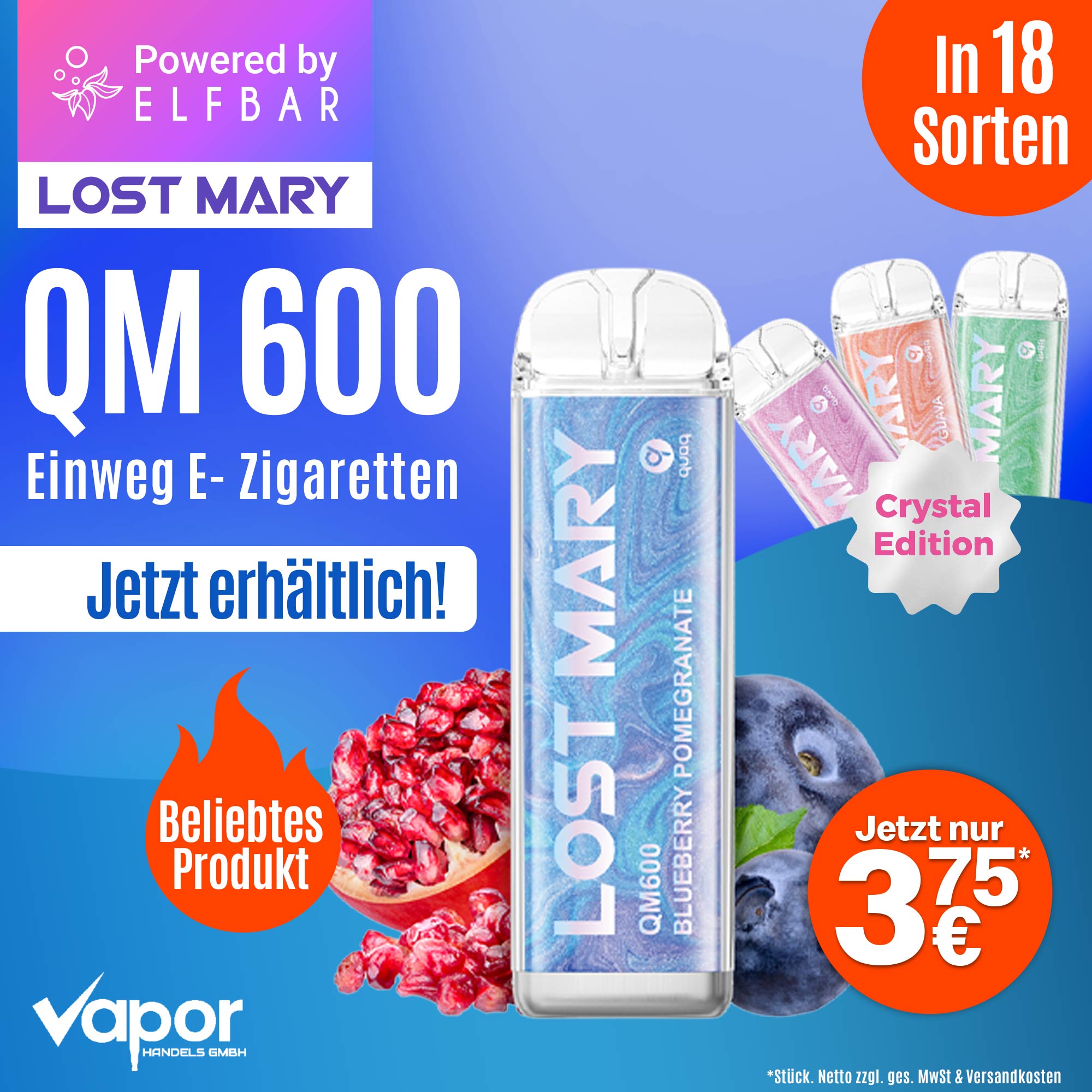 elfbar elfa master akku pro rauchfrei has vape advertising banned by Netto
