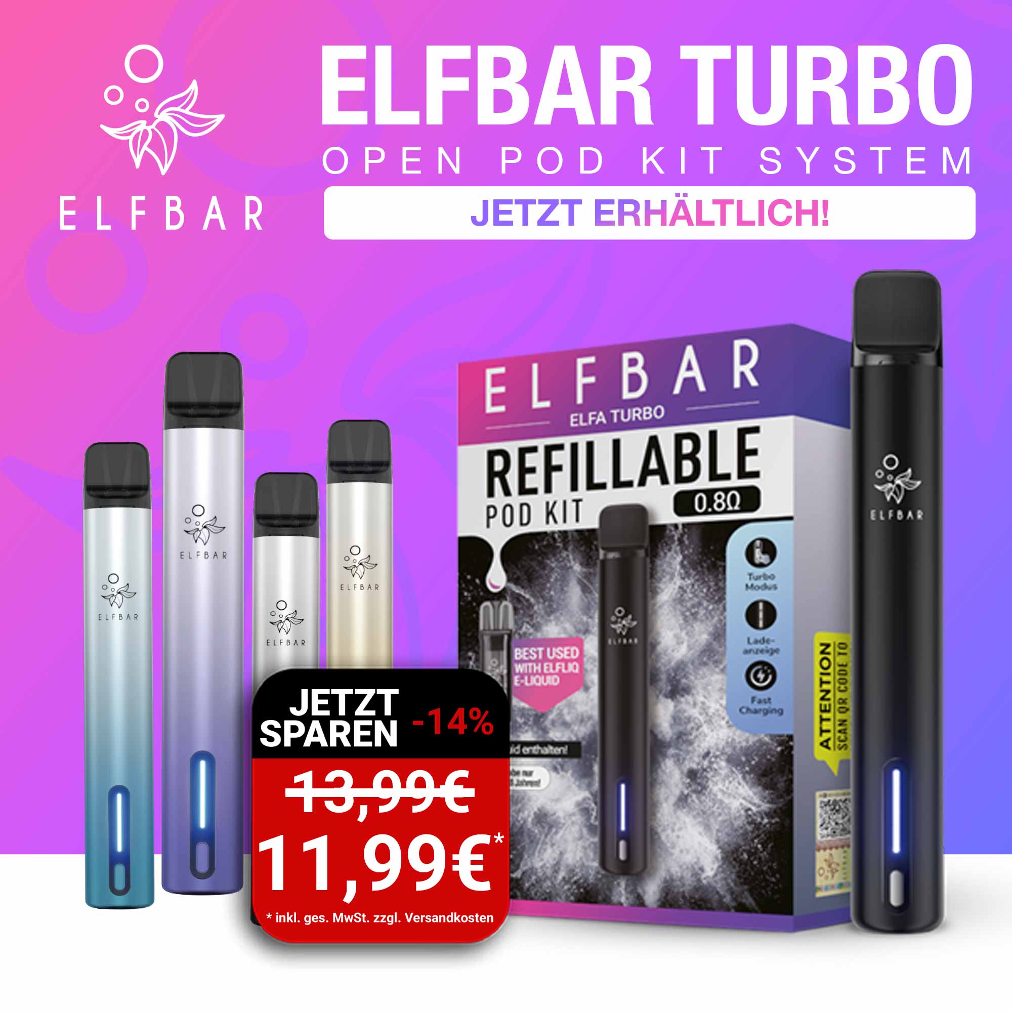 elfbar online shop Elf Bar Online-Shop – Original Vapes & ELFA Pods main image 0