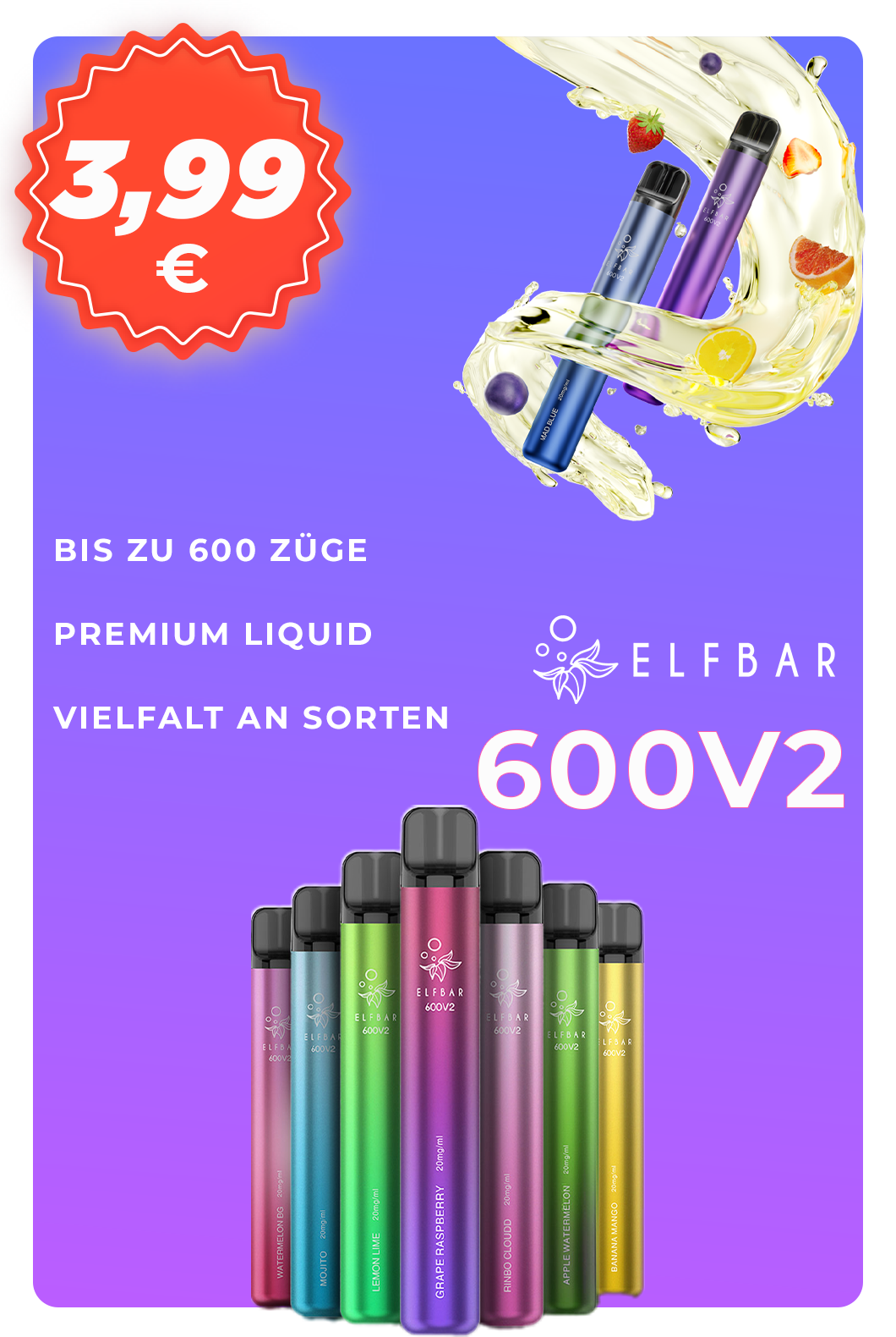 ELFBAR 600 V2