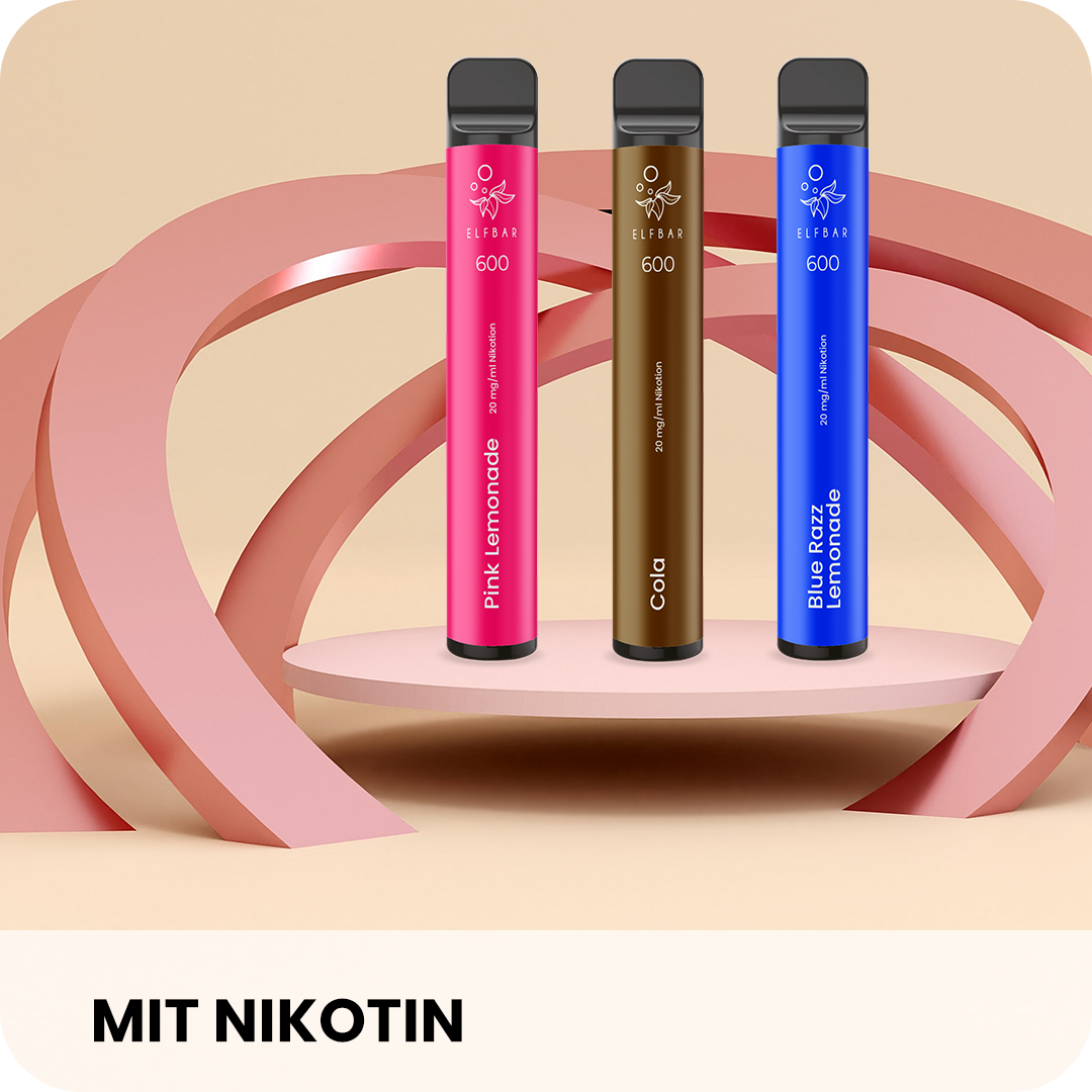 Elfbar 600 mit Nikotin