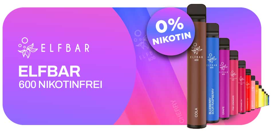 Elfbar 600 Ohne Nikotin